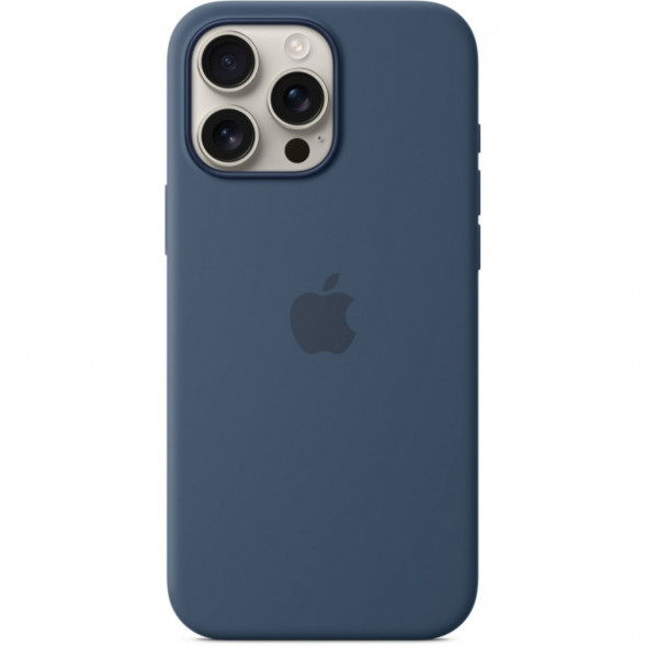 Чехол Apple для iPhone 16 Pro Max Silicone MagSafe, Denim (MYYU3ZM/A) в Волгограде