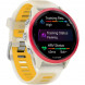 Умные часы Garmin Forerunner 570 42 мм Raspberry Aluminium/Translucent Bone/Mango 010-02970-02 в Волгограде
