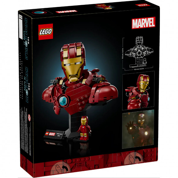 Конструктор LEGO Super Heroes 76327 Бюст Железного человека MK4 в Волгограде