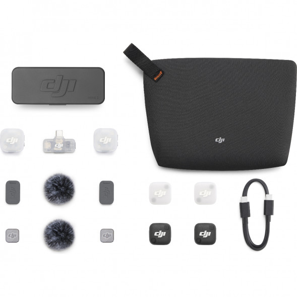 Микрофон DJI Mic Mini 2 (2 TX + 1 Mobile RX + Charging Case) в Волгограде