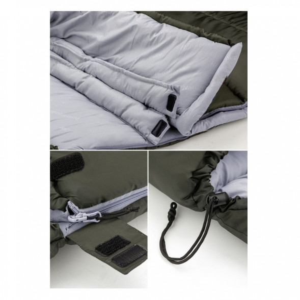 Спальный мешок Naturehike U350S (Правый), коричневый в Волгограде