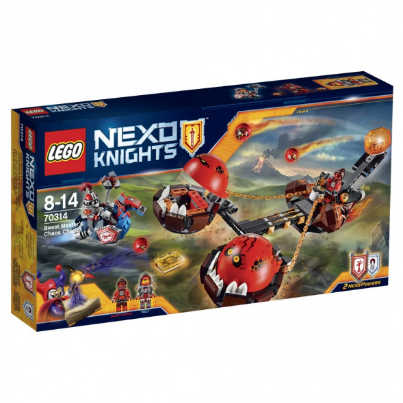 Конструктор LEGO Nexo Knights 70314 Безумная колесница Укротителя в Волгограде