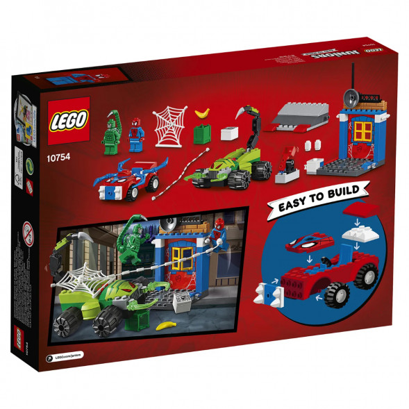 Конструктор LEGO Juniors 10754 Решающий бой Человека-паука против Скорпиона в Волгограде