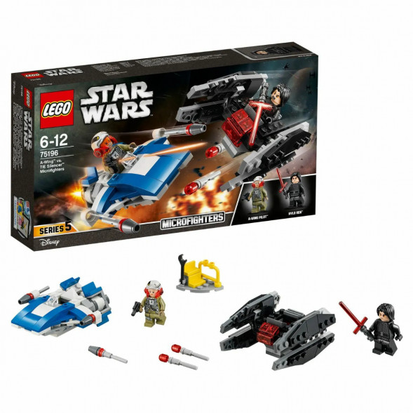 Конструктор LEGO Star Wars 75196 Истребитель типа A против бесшумного истребителя СИД в Волгограде