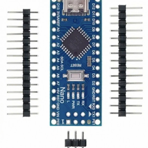 Микроконтроллер Arduino NANO TYPE-C V3.0 (совместимый) Atmega328 CH340 в Волгограде