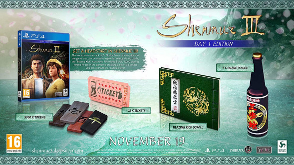 Игра Shenmue III. Day One Edition [PS4, английская версия] в Волгограде