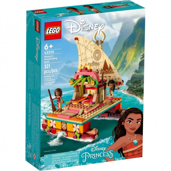 Конструктор LEGO Disney Princess 43210 Путеводная лодка Моаны в Волгограде