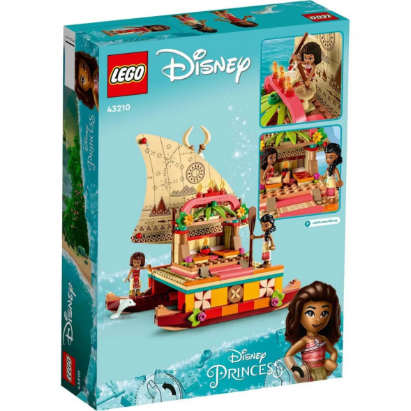 Конструктор LEGO Disney Princess 43210 Путеводная лодка Моаны в Волгограде