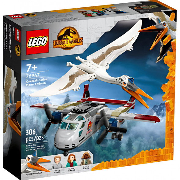 Конструктор LEGO Jurassic World 76947 Кетцалькоатль: нападение на самолёт в Волгограде