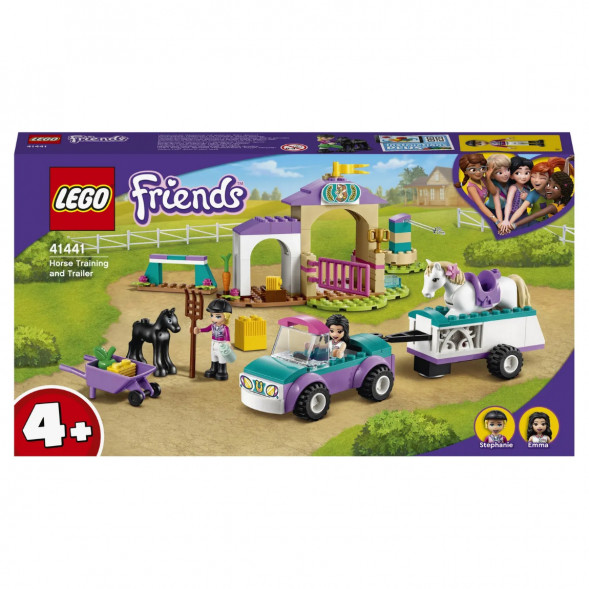 Конструктор LEGO Friends 41441 Тренировка лошади и прицеп для перевозки в Волгограде