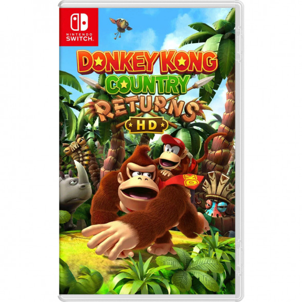 Игра Donkey Kong Country Returns HD [Nintendo Switch, английская версия] в Волгограде