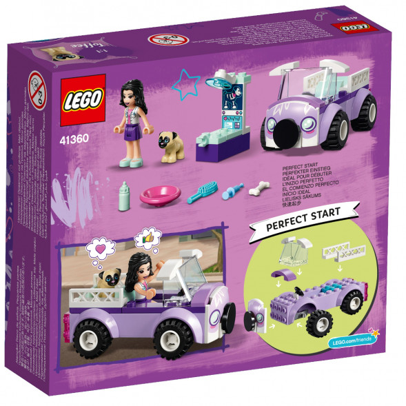 Конструктор LEGO Friends 41360 Передвижная ветклиника Эммы в Волгограде