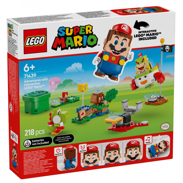 Конструктор LEGO Super Mario 71439 Приключения с интерактивным Марио в Волгограде