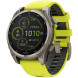 Умные часы Garmin Fenix 8, 51 мм, Solar, Sapphire Titanium with AMP Yellow/Graphite Silicone Band 010-02907-20 в Волгограде