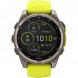 Умные часы Garmin Fenix 8, 51 мм, Solar, Sapphire Titanium with AMP Yellow/Graphite Silicone Band 010-02907-20 в Волгограде
