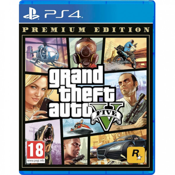 Grand Theft Auto V Premium Edition [PS4, русские субтитры] в Волгограде
