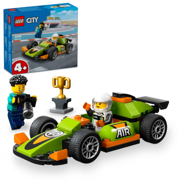Конструктор LEGO City 60399 Зеленый Гоночный автомобиль в Волгограде