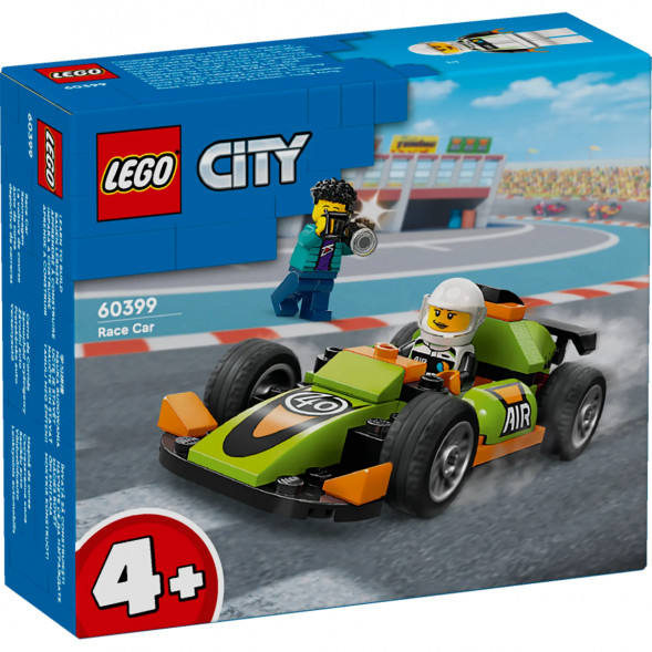 Конструктор LEGO City 60399 Зеленый Гоночный автомобиль в Волгограде