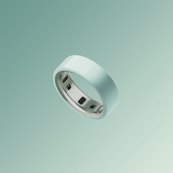 Умное кольцо Oura Ring 4 Ceramic (размер 7), Морской прилив/Tide в Волгограде