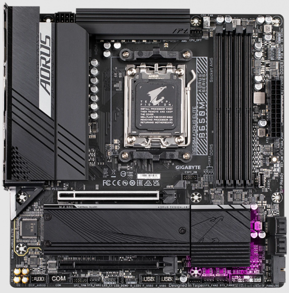 Материнская плата GIGABYTE B650M AORUS ELITE mATX в Волгограде