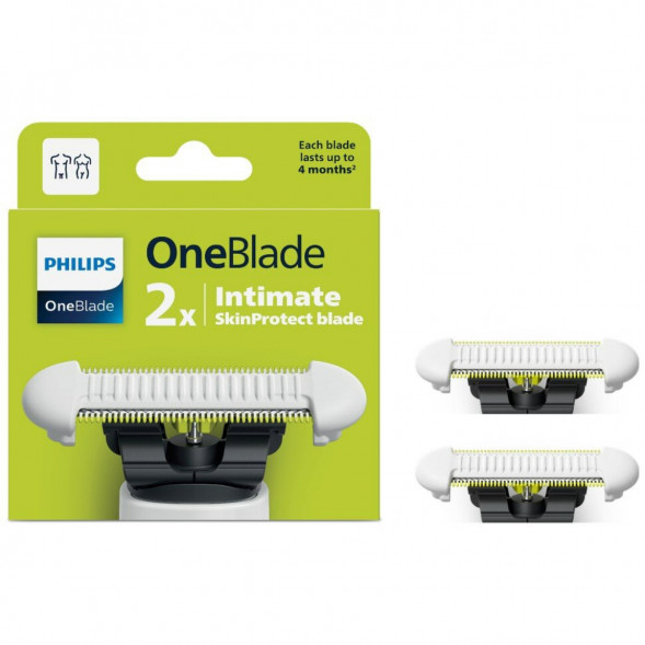 Сменные лезвия Philips OneBlade Intimate, 2 шт, QP229/52 в Волгограде
