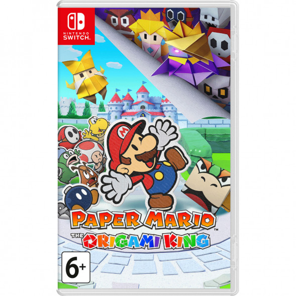 Игра Paper Mario: The Origami King для Nintendo Switch, картридж в Волгограде