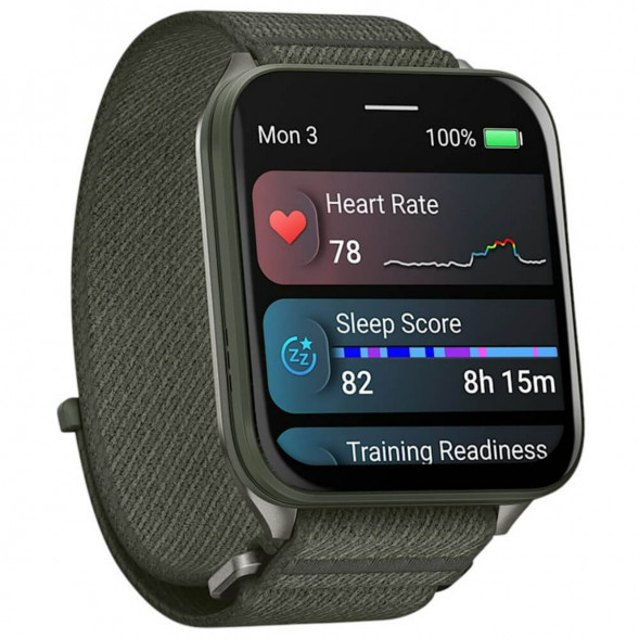 Умные часы Garmin Venu X1 Green с нейлоновым ремешком Moss ComfortFit 010-02980-03 в Волгограде