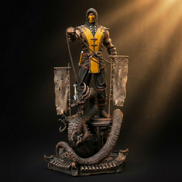 3D фигурка Скорпион Mortal Kombat в Волгограде