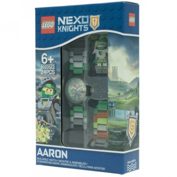 Часы LEGO Nexo Knights 8020523 Аарон с минифигуркой в Волгограде