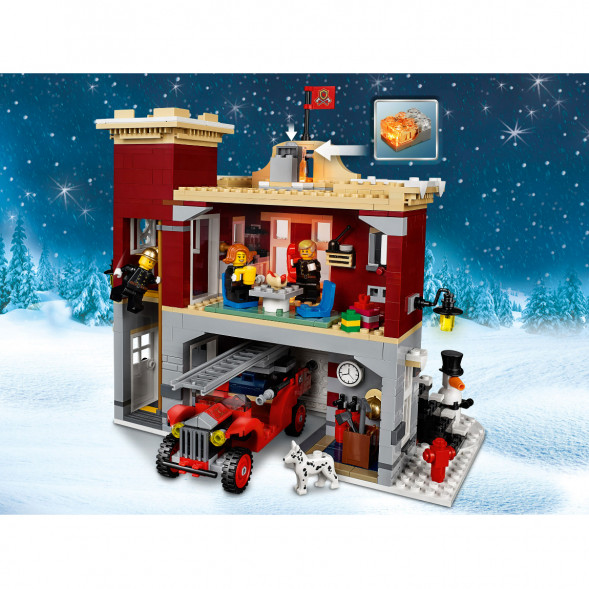 Конструктор LEGO Creator 10263 Пожарная часть в зимней деревне в Волгограде