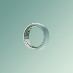 Умное кольцо Oura Ring 4 Ceramic (размер 9), Морской прилив/Tide