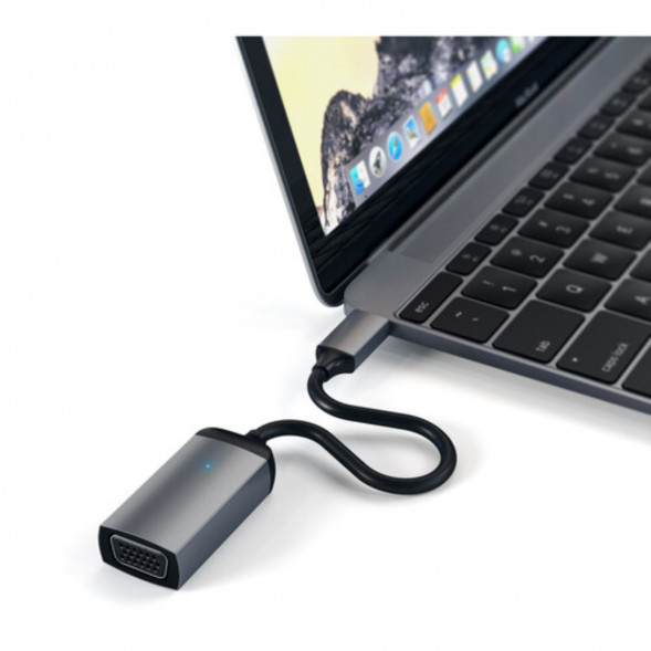 Адаптер Satechi USB Type-C to VGA , Space Gray в Волгограде