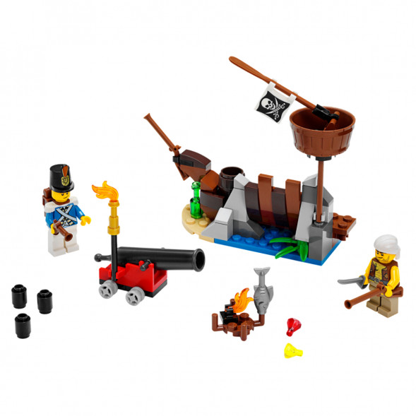 Конструктор LEGO Pirates 70409 Защита обломков корабля в Волгограде