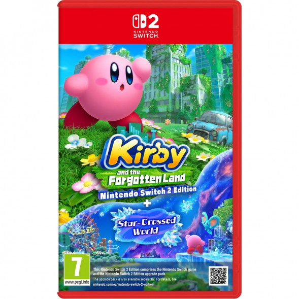 Игра Kirby and the Forgotten Land + Star-Crossed World [Nintendo Switch 2, английская версия] в Волгограде