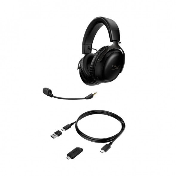 Наушники HyperX Cloud III Wireless, Black в Волгограде
