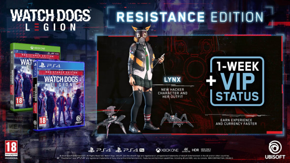 Игра Watch Dogs: Legion. Resistance Edition [PS4, русская версия] в Волгограде