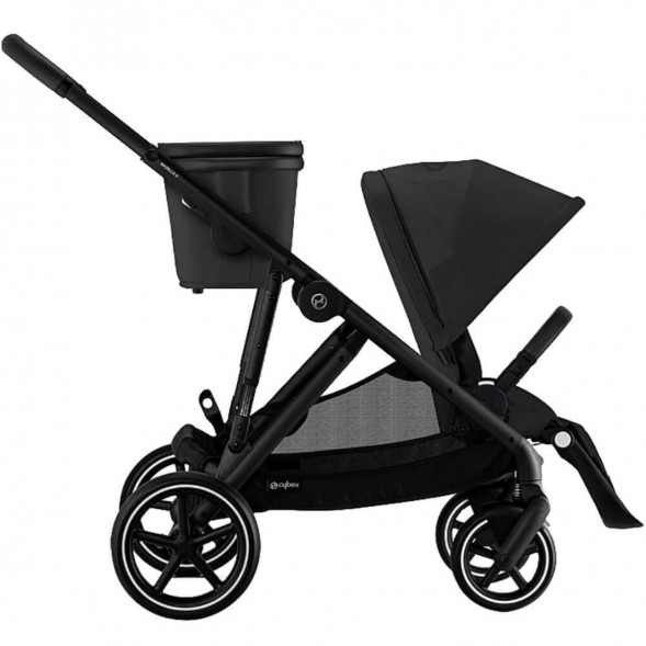 Детская коляска Cybex Gazelle S BLK Moon Black с корзиной и дождевиком в Волгограде