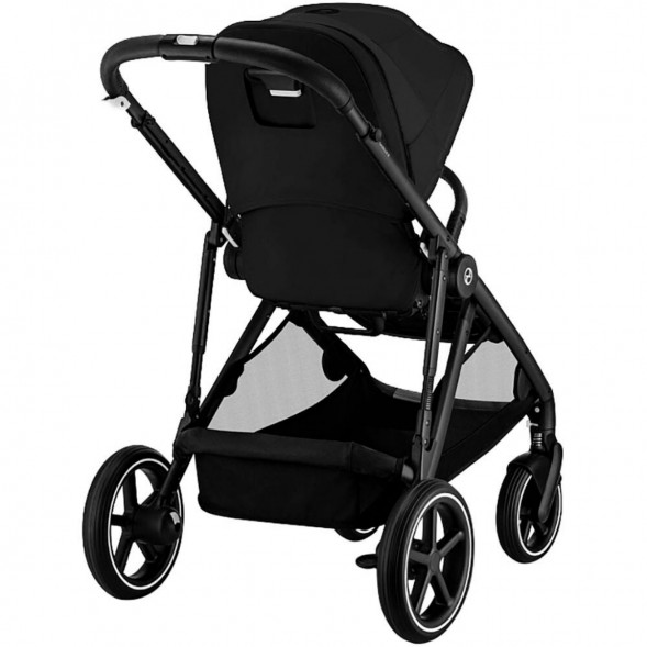 Детская коляска Cybex Gazelle S BLK Moon Black с корзиной и дождевиком в Волгограде