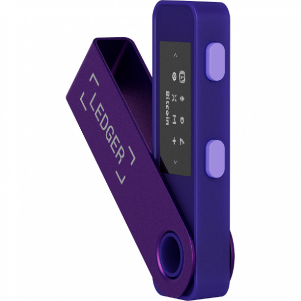 Криптокошелек Ledger Nano S Plus 1 шт., Purple Amethyst в Волгограде