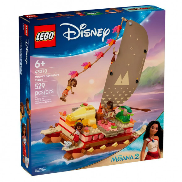 Конструктор LEGO Disney 43270 Моана: приключение на каноэ в Волгограде