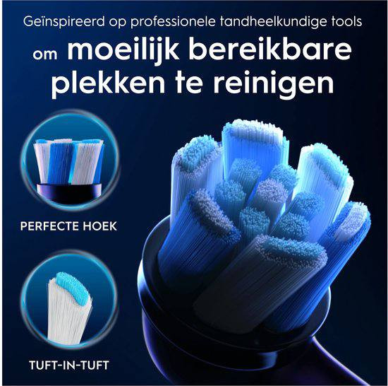 Насадки на зубные щетки Oral-B iO Series Ultimate Clean Black - CrissCross - 4 шт. в Волгограде