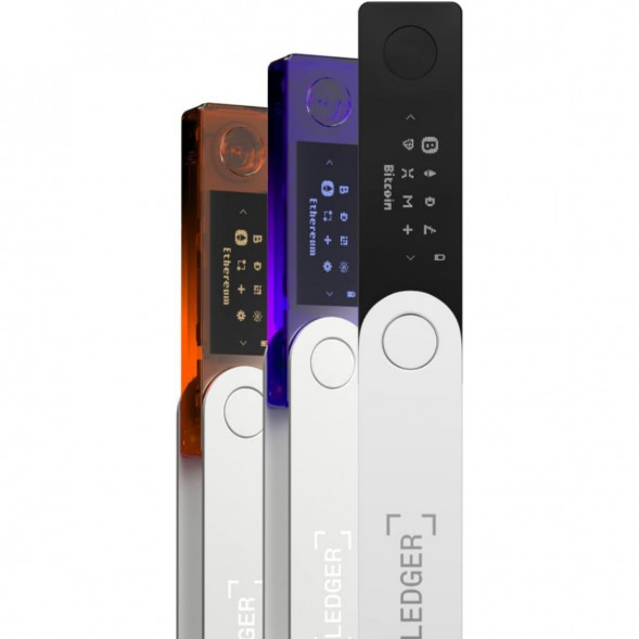 Аппаратный криптокошелек Ledger Nano X, BTC Orange  в Волгограде