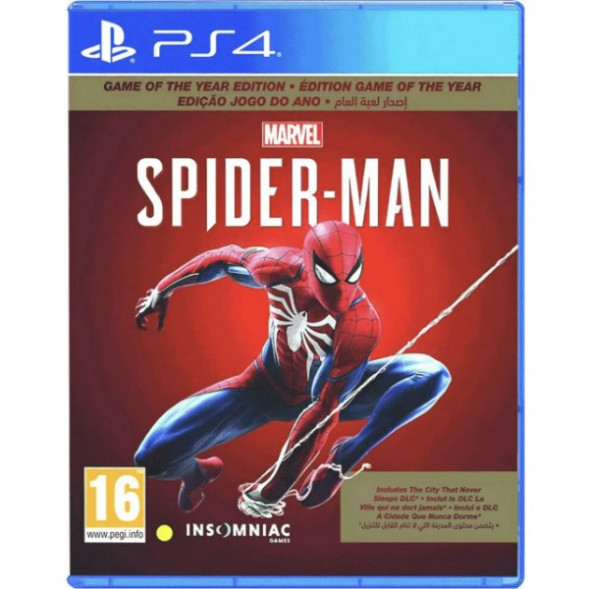Игра MARVEL Человек-Паук. Game of the Year Edition [PS4, русская версия] в Волгограде