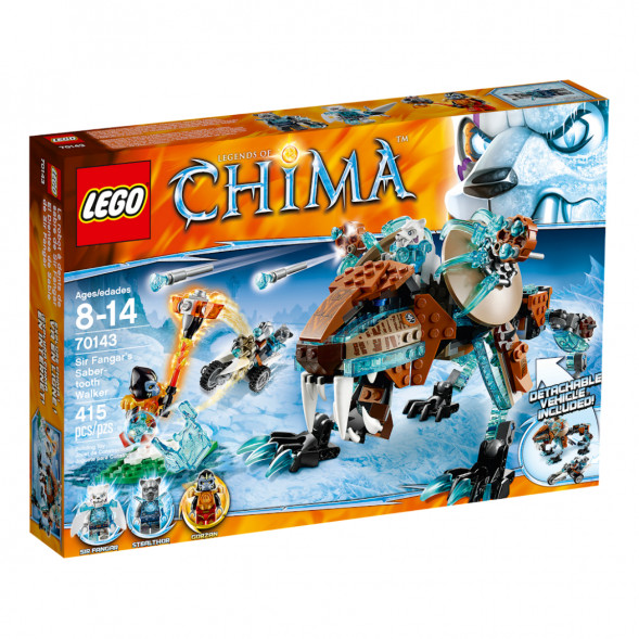Конструктор LEGO Legends of Chima 70143 Саблезубый шагающий робот Сэра Фангара в Волгограде
