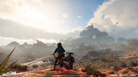 Игра Star Wars: Outlaws. Gold Edition [Nintendo Switch 2, русские субтитры] в Волгограде