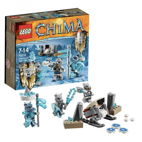 Конструктор LEGO Legends of Chima 70232 Лагерь клана Саблезубых Тигров в Волгограде