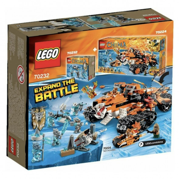 Конструктор LEGO Legends of Chima 70232 Лагерь клана Саблезубых Тигров в Волгограде