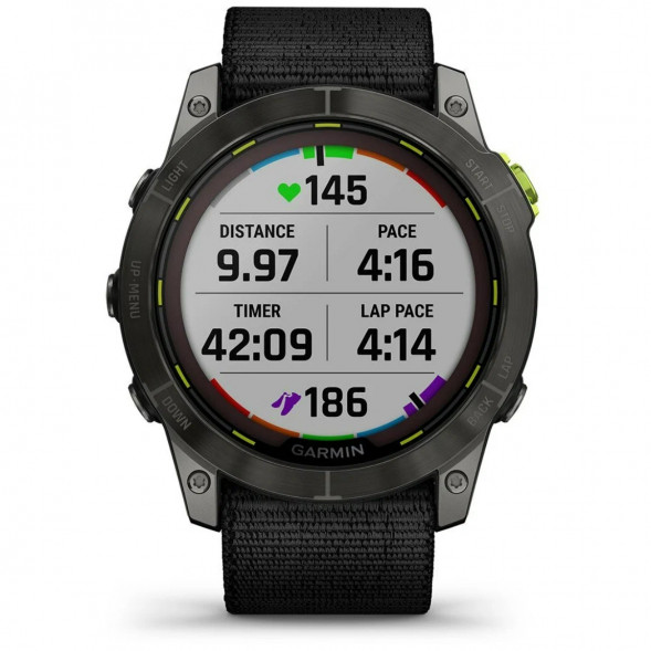 Умные часы Garmin Enduro 2 угольно-серый DLC титановый с нейлоновым ремешком UltraFit 010-02754-01 в Волгограде