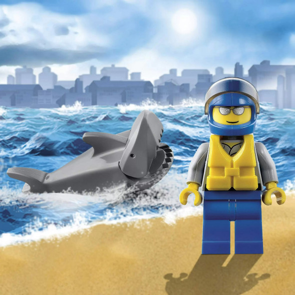 Конструктор LEGO City 60011 Спасение сёрфингиста в Волгограде