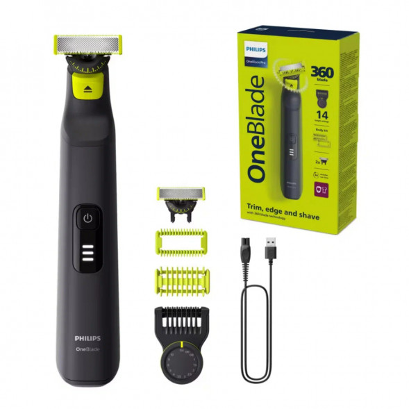 Триммер Philips QP6542/15 OneBlade 360 Pro Face + Body в Волгограде